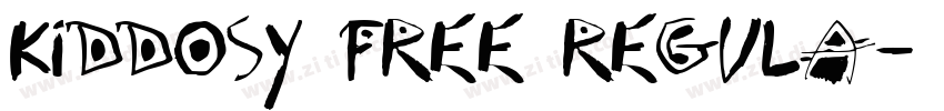 Kiddosy Free Regula字体转换